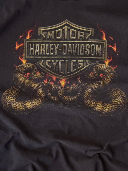 Harley Davidson Thunderbird Oversized Vintage Tee (XL)