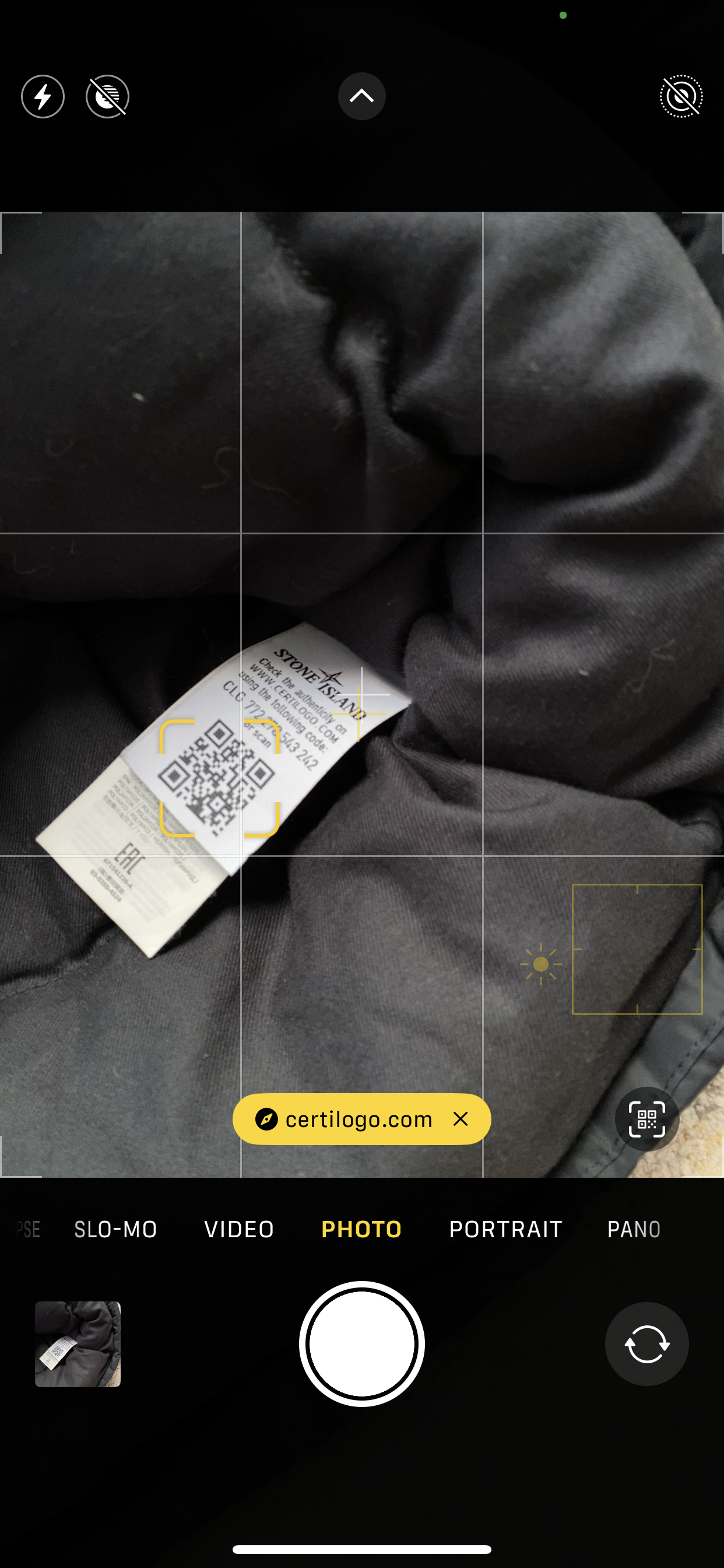 Stone Island Micro Reps Down Hooded Fur Parka Jacket (L)