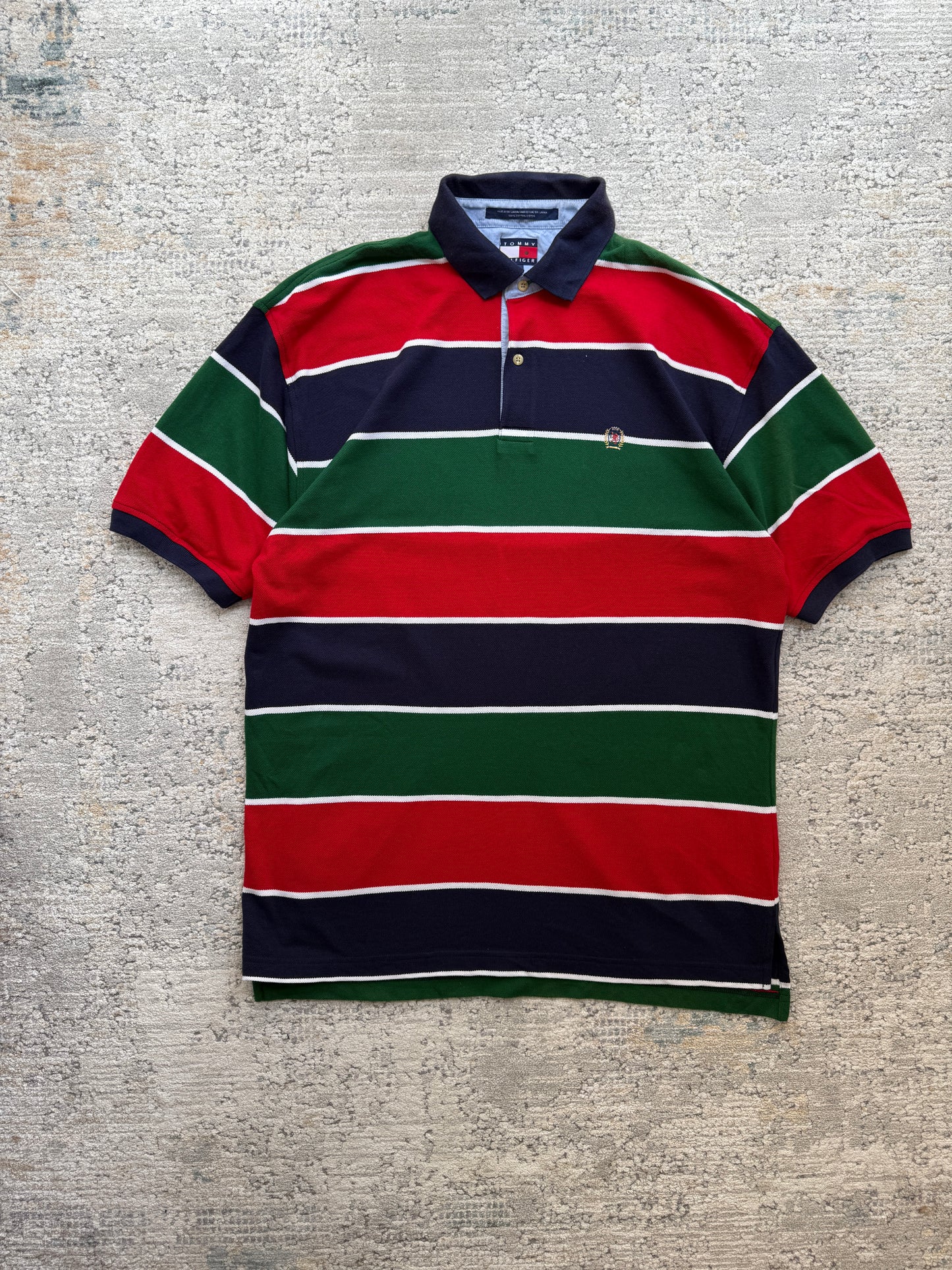 Tommy Hilfiger 100% Cotton Polo Tee (L)