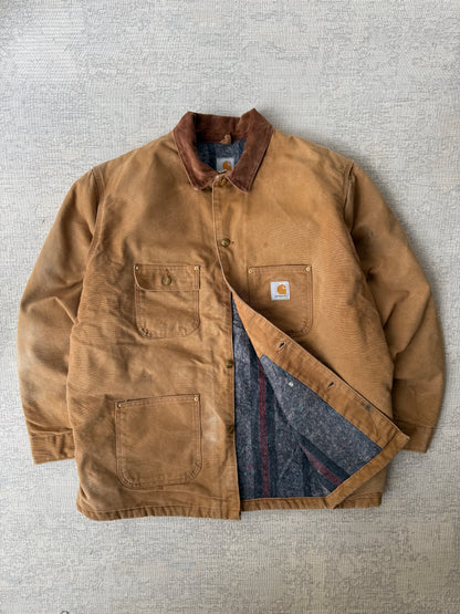 Carhartt J001 Duck Canvas Chore Coat Jacket (XL)