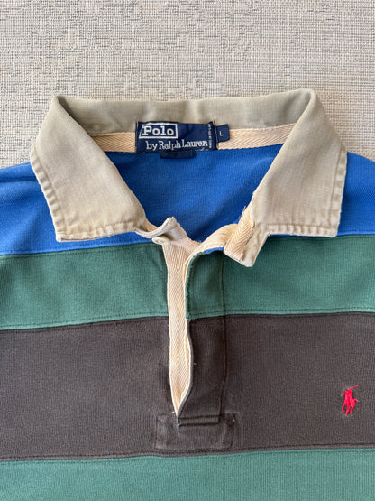 Ralph Lauren Striped Rugby Longsleeve (L)