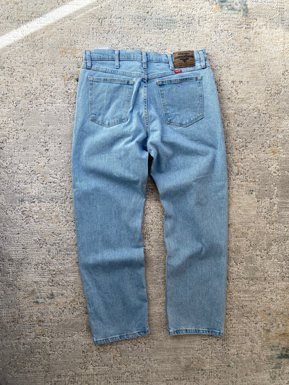 Wrangler Vintage Washed Blue Jeans (W34 L30)