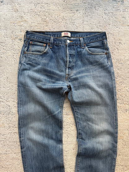 Levi’s 501 Straight Leg Button Fly 90’s Jeans (W36 L34)