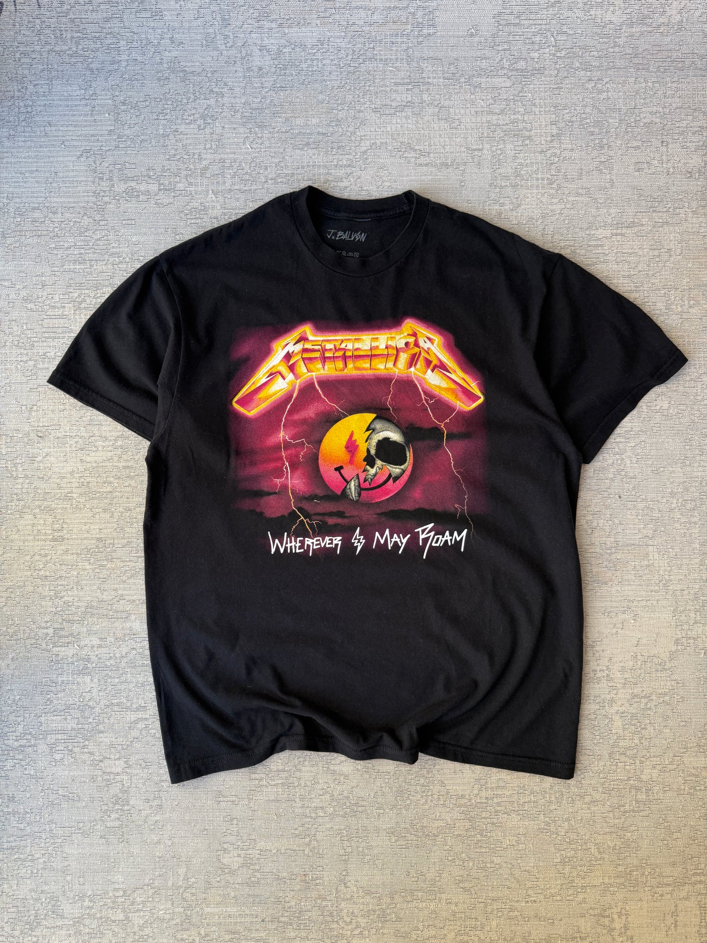 J Blavin X Metallica Graphi Tee (L)