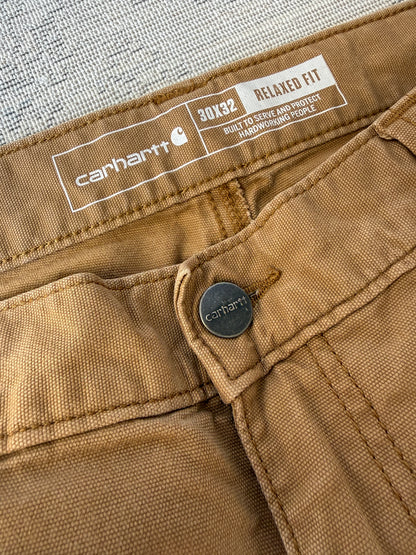 Carhartt Relaxed Fit Canvas Double-Front Work Pant (W30 L32)
