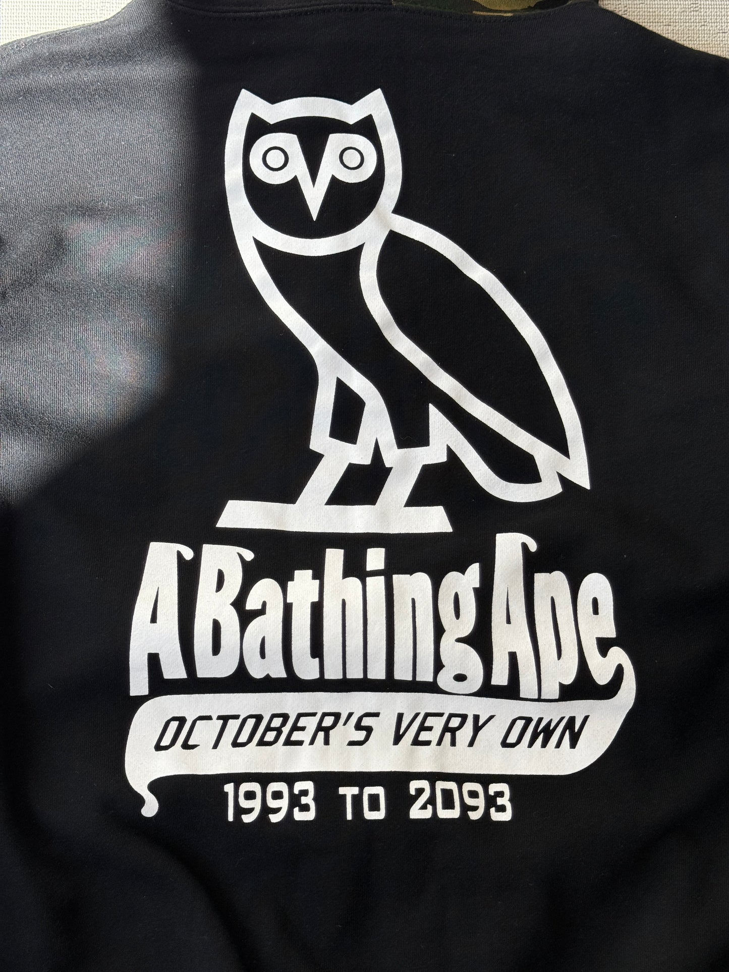 A Bathing Ape October’s Very Own Reversible Hoodie (M/L)