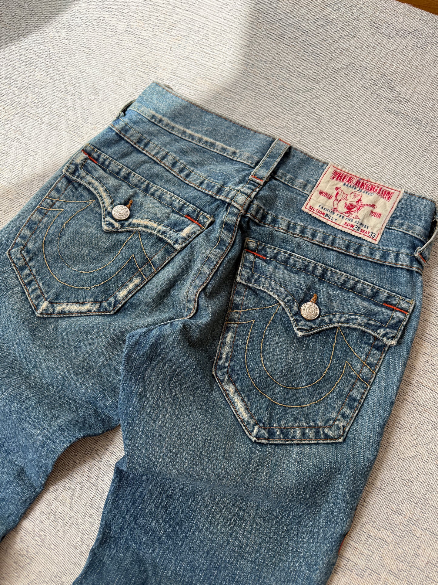 True Religion Vintage Cowgirl Jeans (W28 L33)