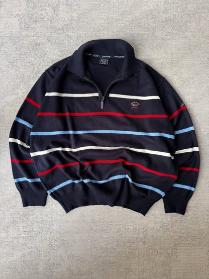 Paul Shark Quarter Zip Sweatwr (XL)