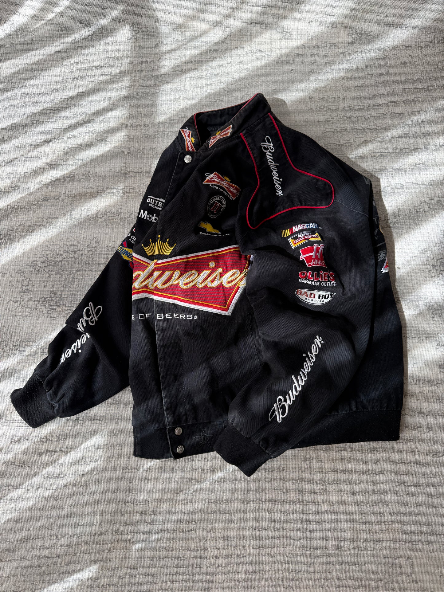 Vintage NASCAR Budweiser Racing Jacket – Kevin Harvick Edition (XL)