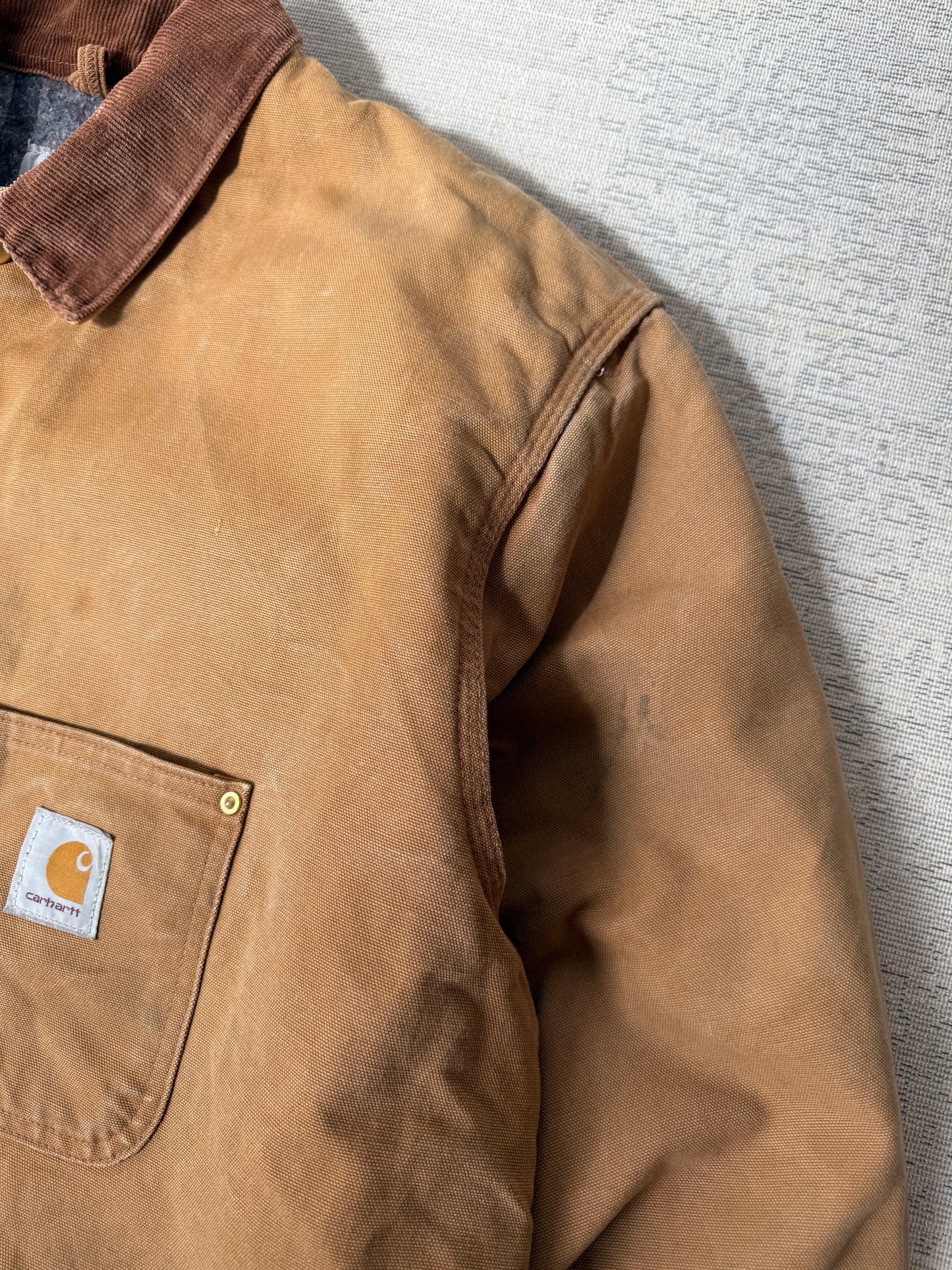 Carhartt J001 Duck Canvas Chore Coat Jacket (XL)