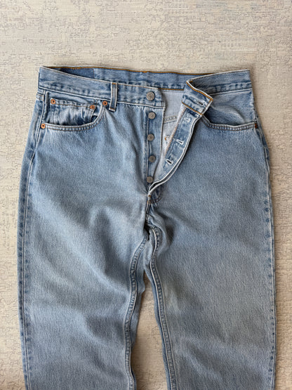 Levi’s 501 Washed Blue Jeans (W34 L34)