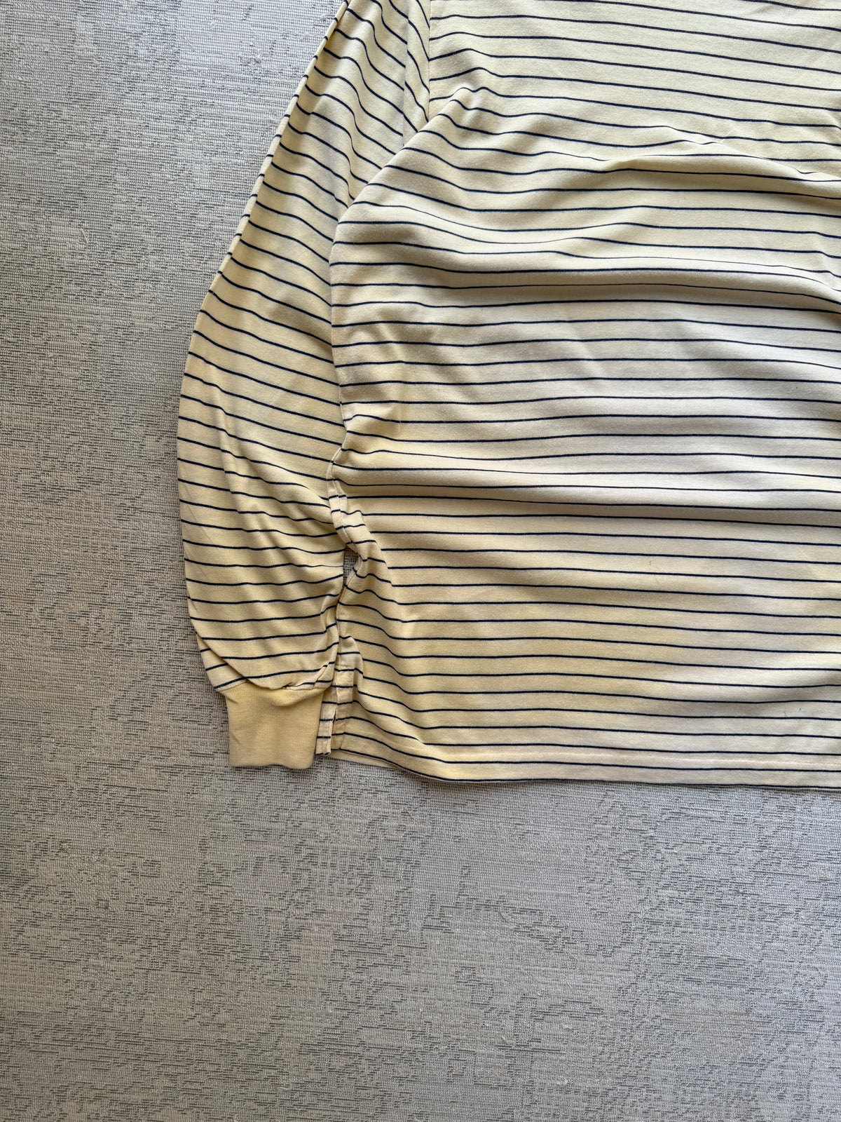 Vintage Polo Ralph Lauren Crest Striped Turtleneck (XL)