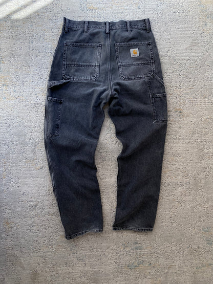 Carhartt Faded Gray Double Knee Pant (W30 L32)
