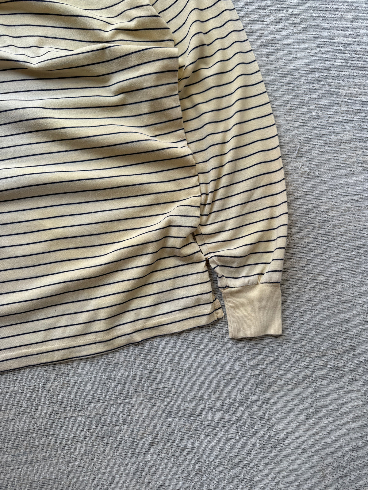 Vintage Polo Ralph Lauren Crest Striped Turtleneck (XL)