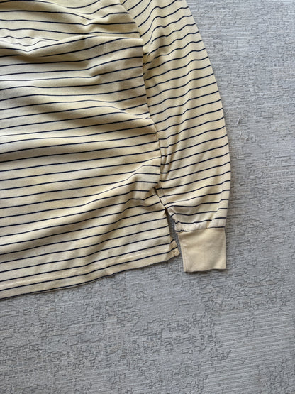 Vintage Polo Ralph Lauren Crest Striped Turtleneck (XL)