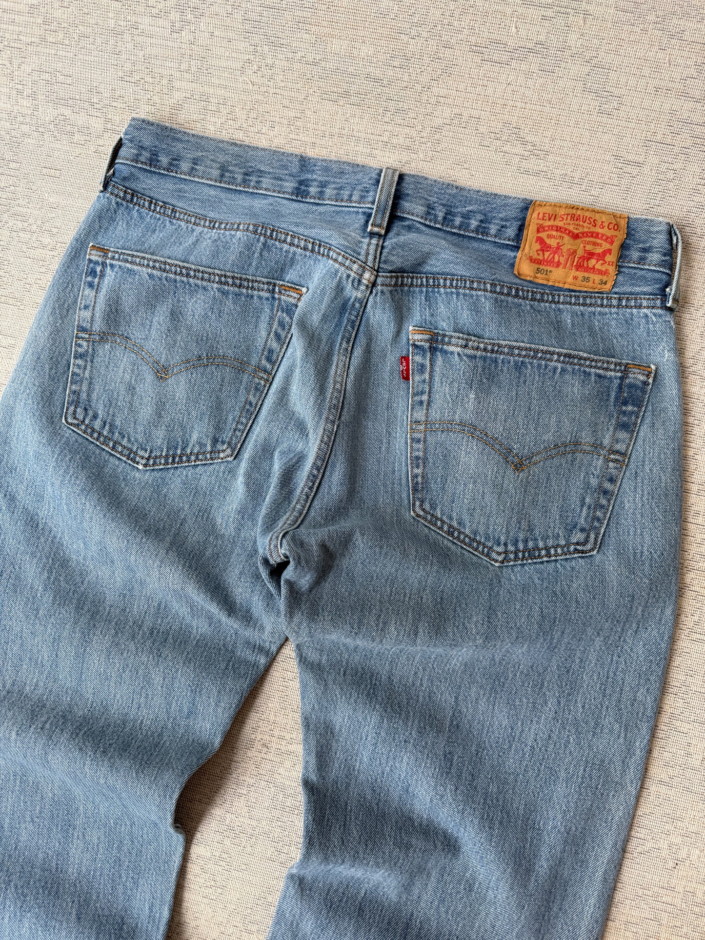 Levi’s 501 Straight Jeans (W35 L34)
