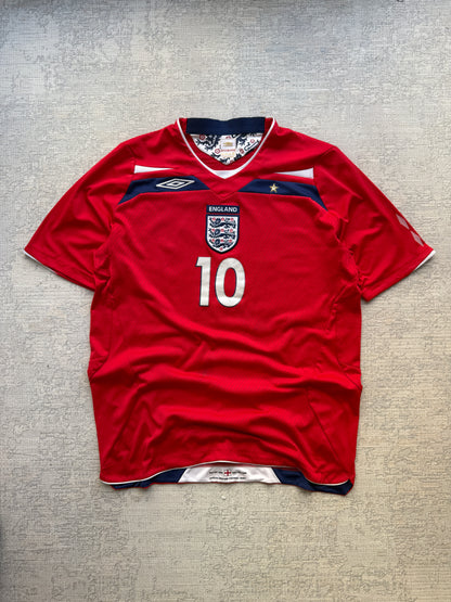 Umbro England 2008–10 Away Shirt – Michael Owen (L)