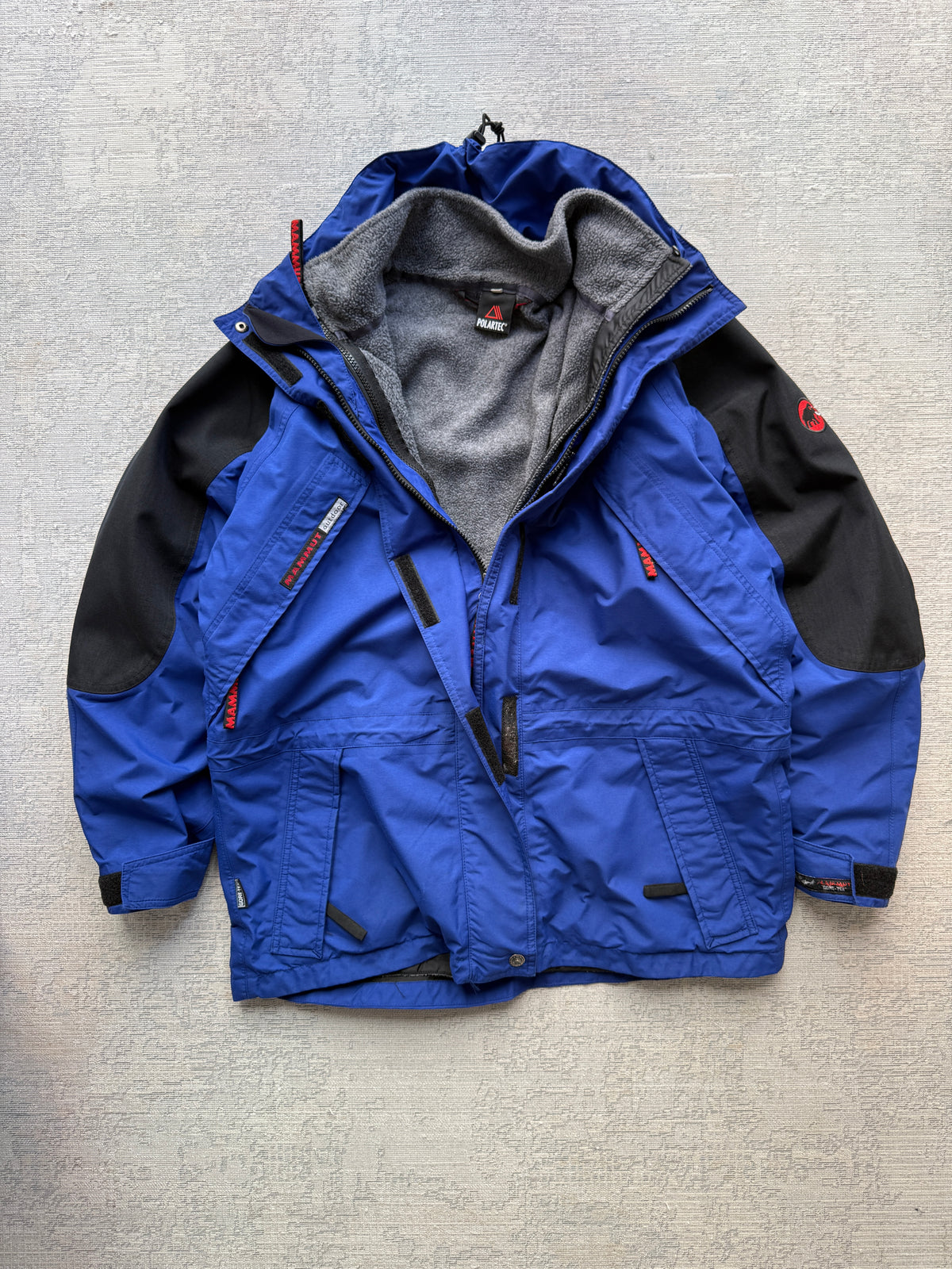 Vintage 90s Mammut Balance Project GORE-TEX 2-in-1 Jacket – Blue (M)