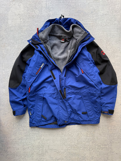 Vintage 90s Mammut Balance Project GORE-TEX 2-in-1 Jacket – Blue (M)