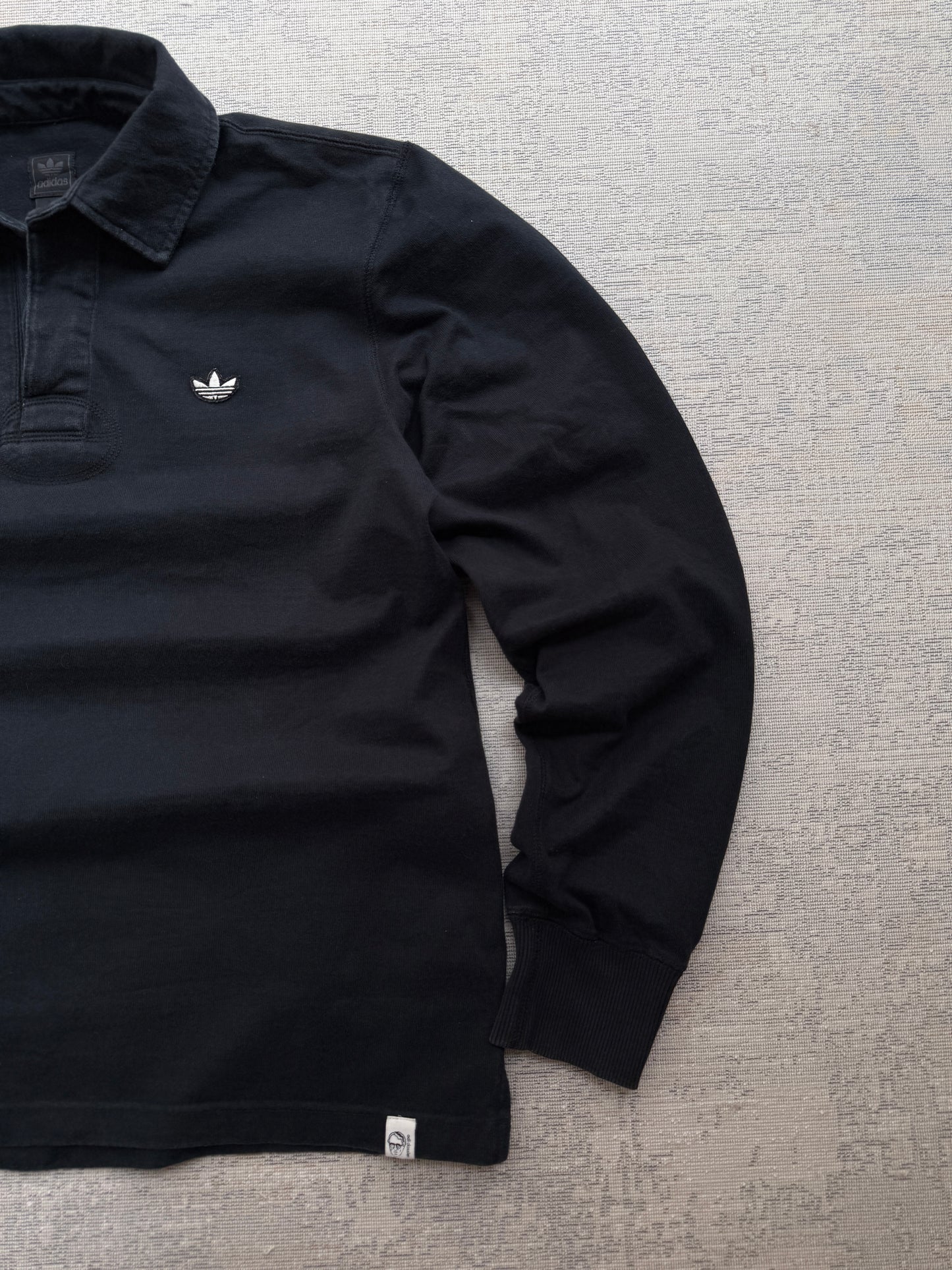 Adidas Vintage Longsleeve Polo (M)