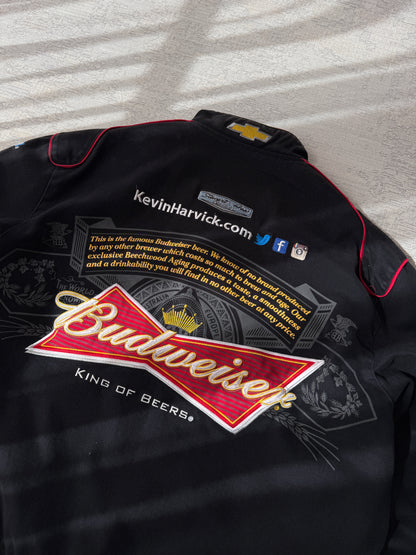 Vintage NASCAR Budweiser Racing Jacket – Kevin Harvick Edition (XL)