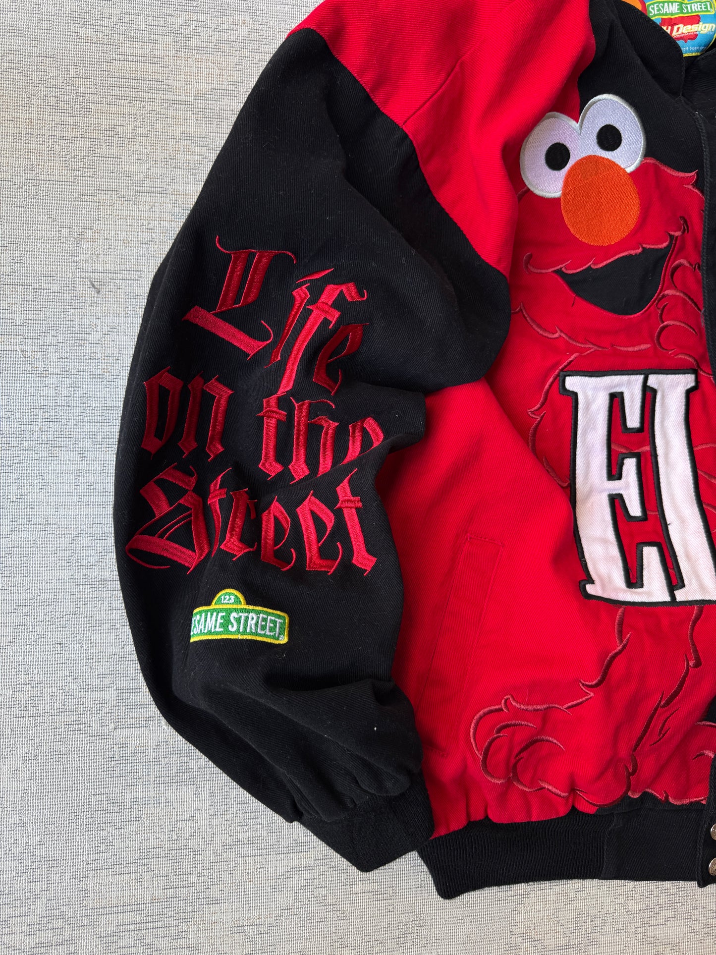Y2K Vintage 90’s JH Design Sesame Street Elmo Jacket (L)