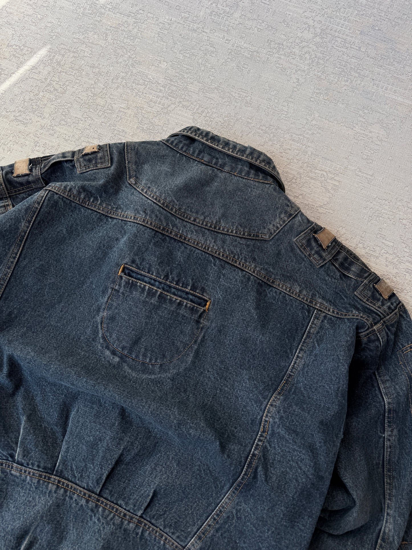 Vintage Jordache Denim Utility Jacket (L)