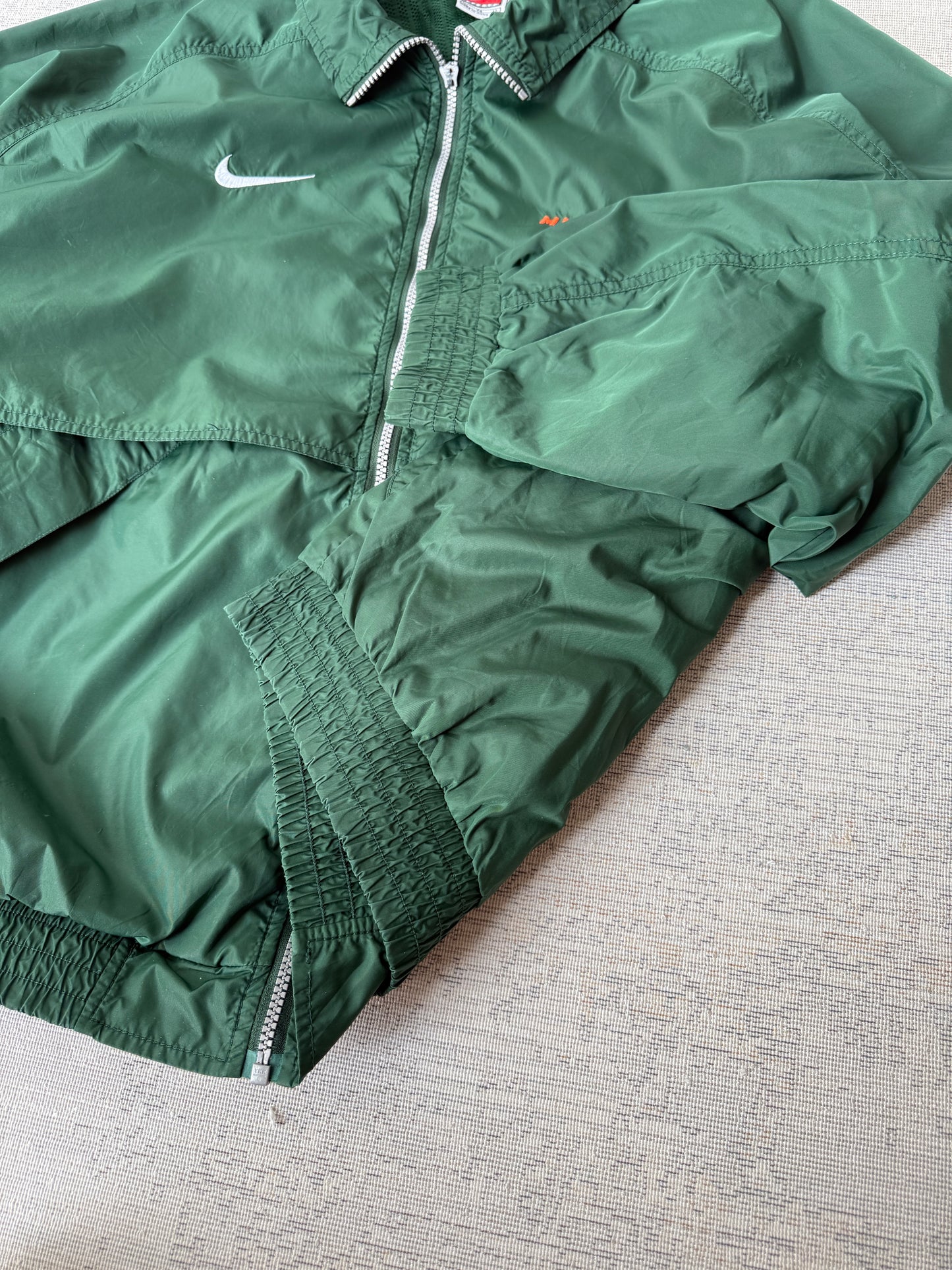 Nike Miami Canes Heavy Nylon Jacket (XL)
