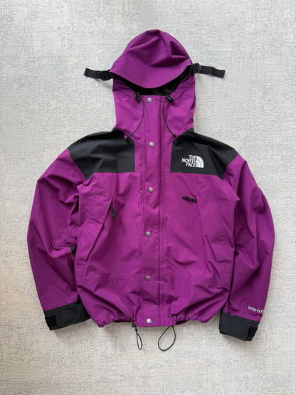 Vintage 90s The North Face Mountain Light GORE-TEX Jacket – Purple / Black (L)