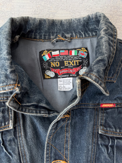 Vintage Jordache Denim Utility Jacket (L)
