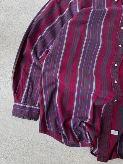 Ralph Lauren Vintage 100% Cotton LS Shirt (XL)