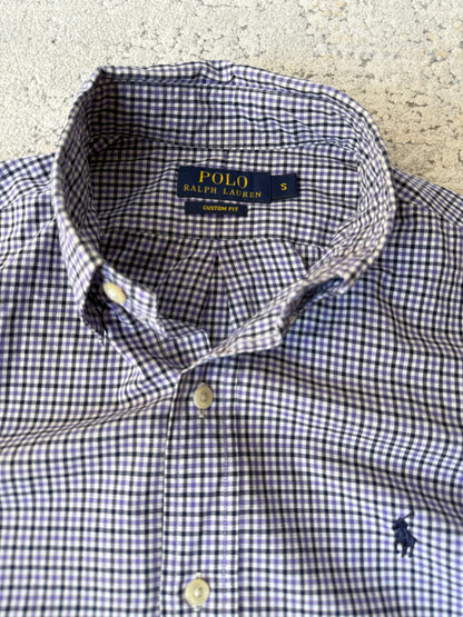 Ralph Lauren Custom Fit Gingham Oxford Shirt (S)