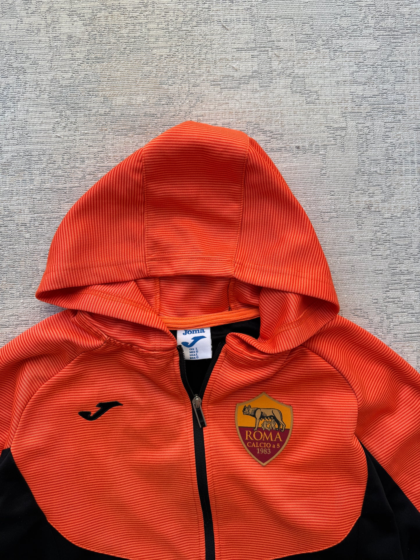 Joma AS Roma Full-Zip Fleece Hoodie (L)