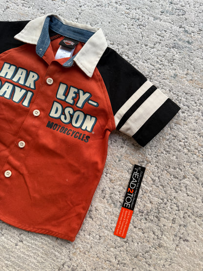 Harley Davidson Kids Polo Tee (12month)