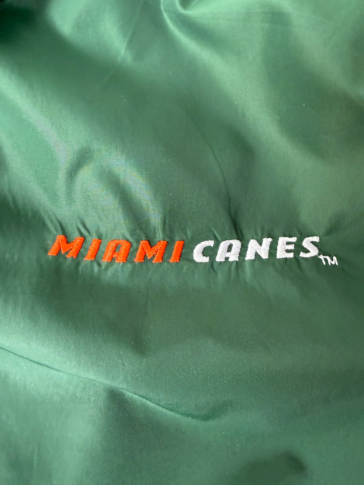 Nike Miami Canes Heavy Nylon Jacket (XL)