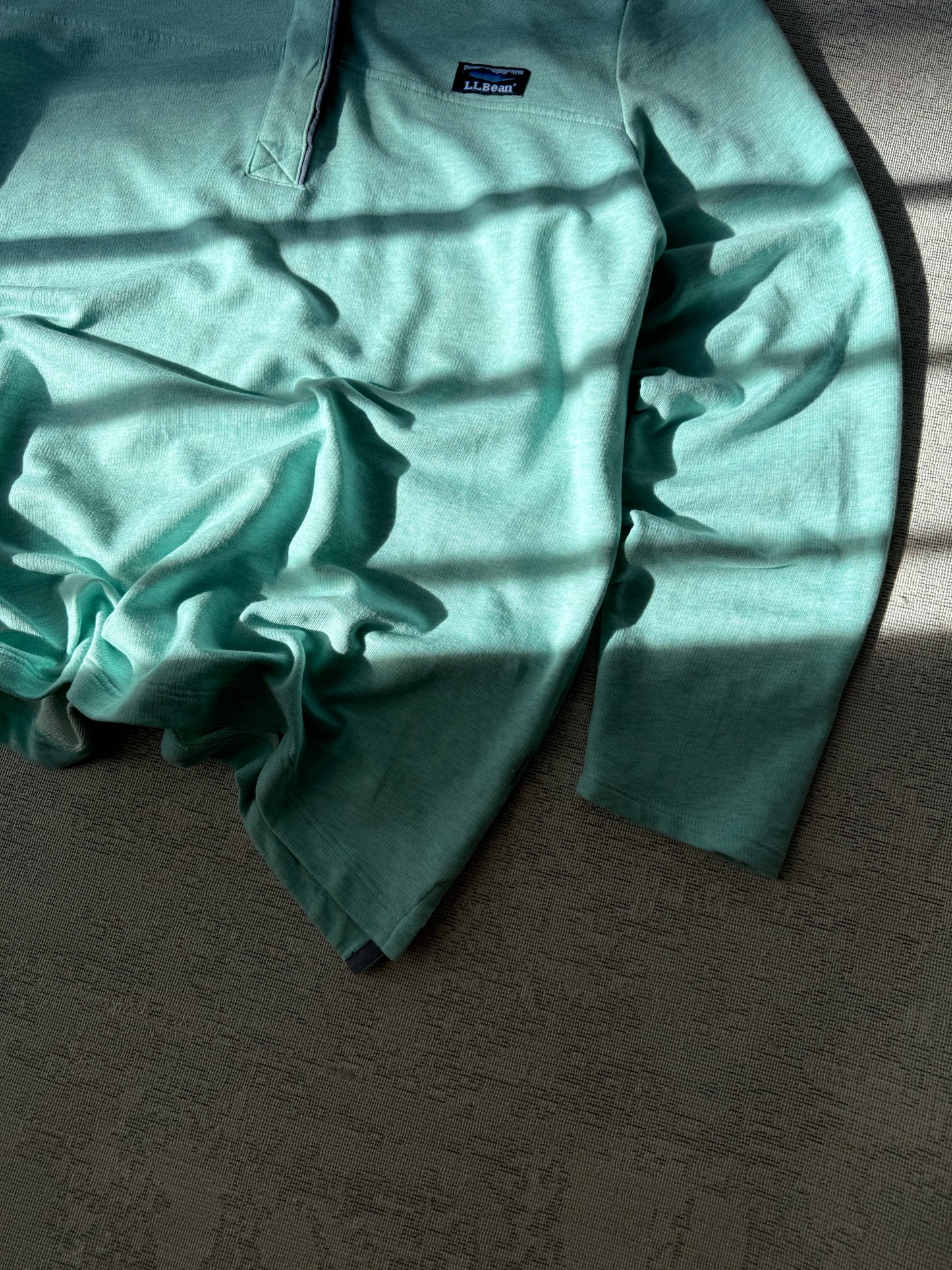 L.L Bean 1/4 Fleece Sweater (XL)