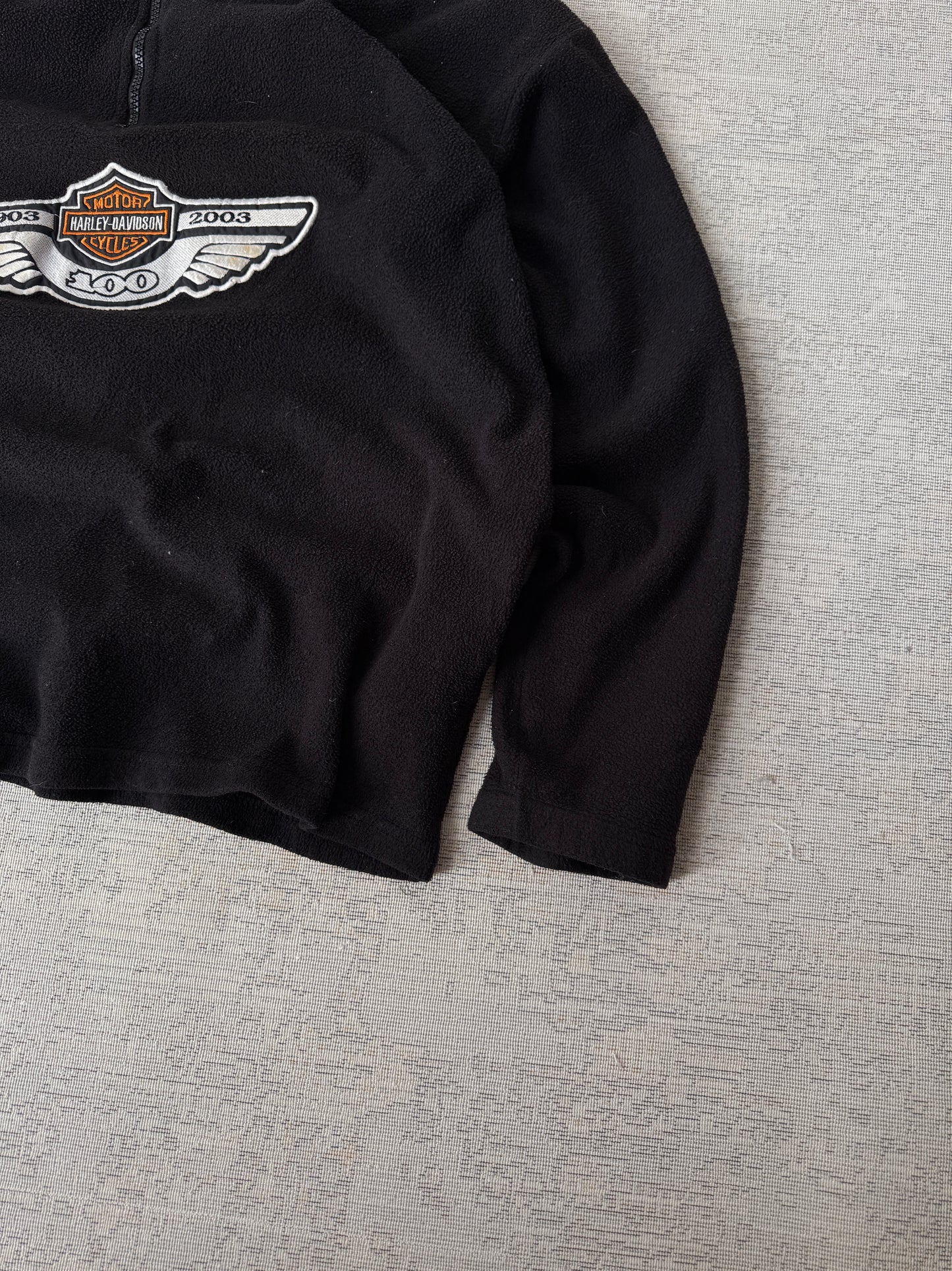 Harley Davidson Quarter Zip Fleece (L)
