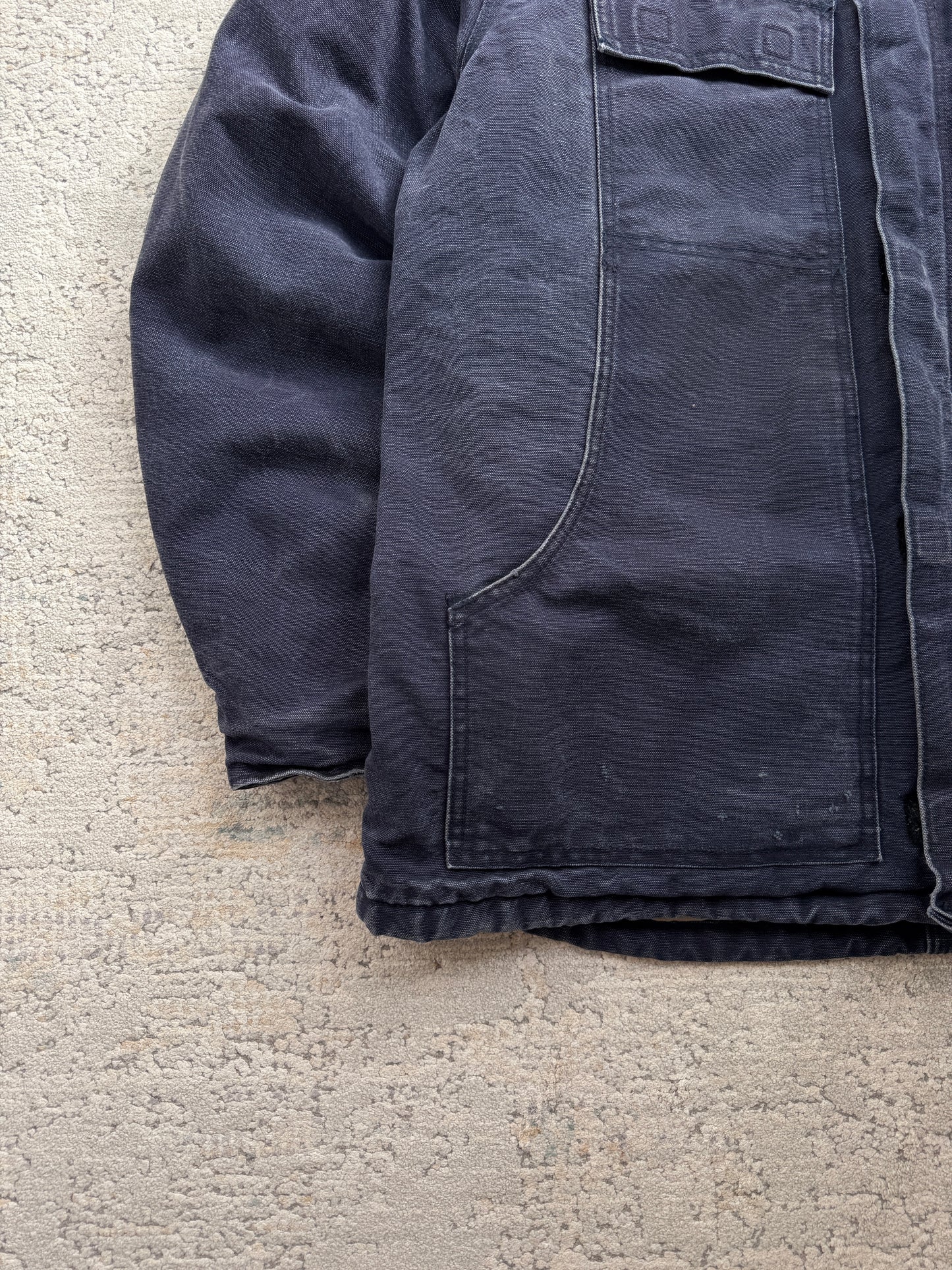 Carhartt FR Vintage Jacket in Marine Blue Made in US (XL)