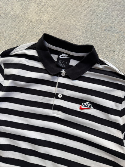 Nike Striped Polo Tee (M)
