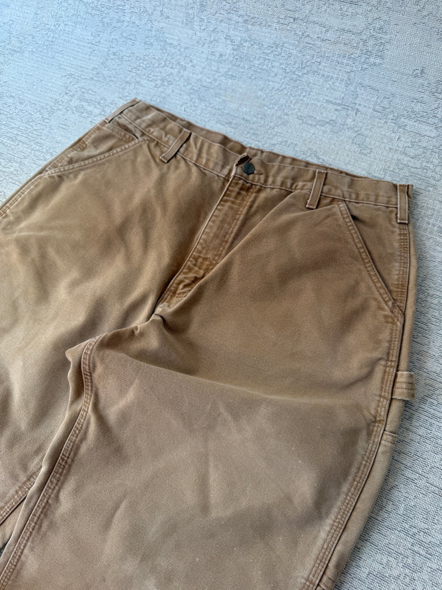 Carhartt B111 Washed Duck Flannel-Lined Work Pant  (W36 L32)