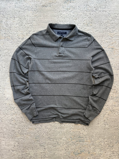 Tommy Hilfiger Stripes Longsleeve Polo (M)