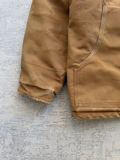 Vintage Carhartt Made in USA Quilted Chore Jacket – Carhartt Brown (XL)