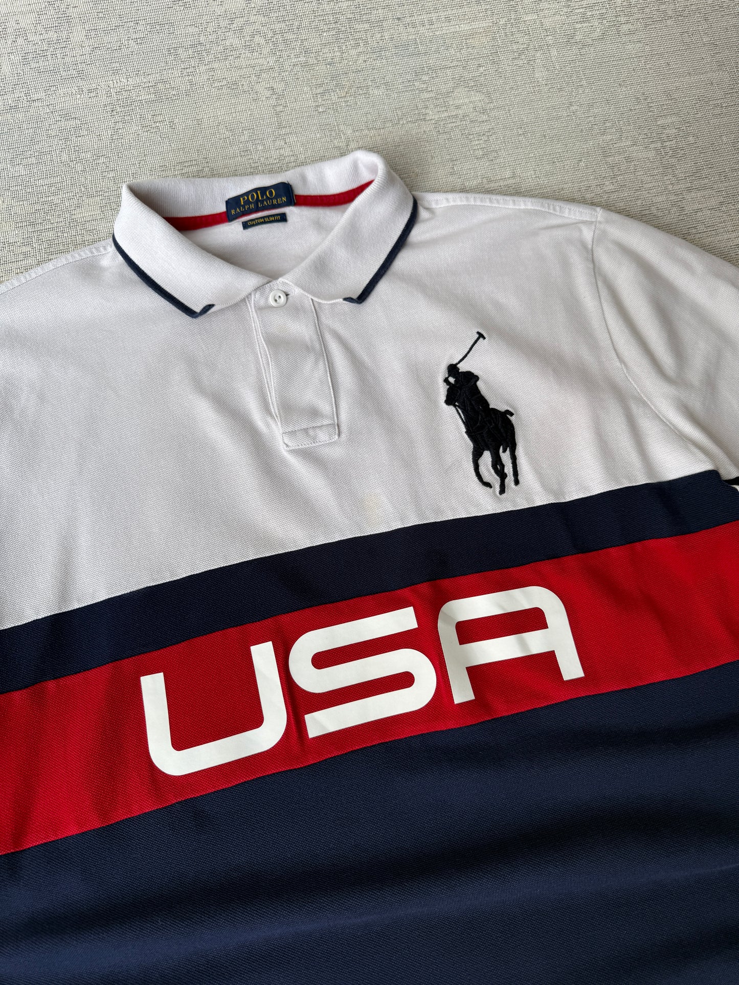 Ralph Lauren USA Polo Tee (XL)