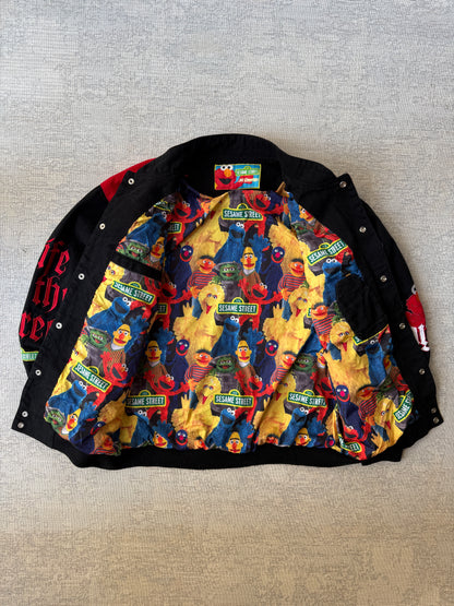 Y2K Vintage 90’s JH Design Sesame Street Elmo Jacket (L)