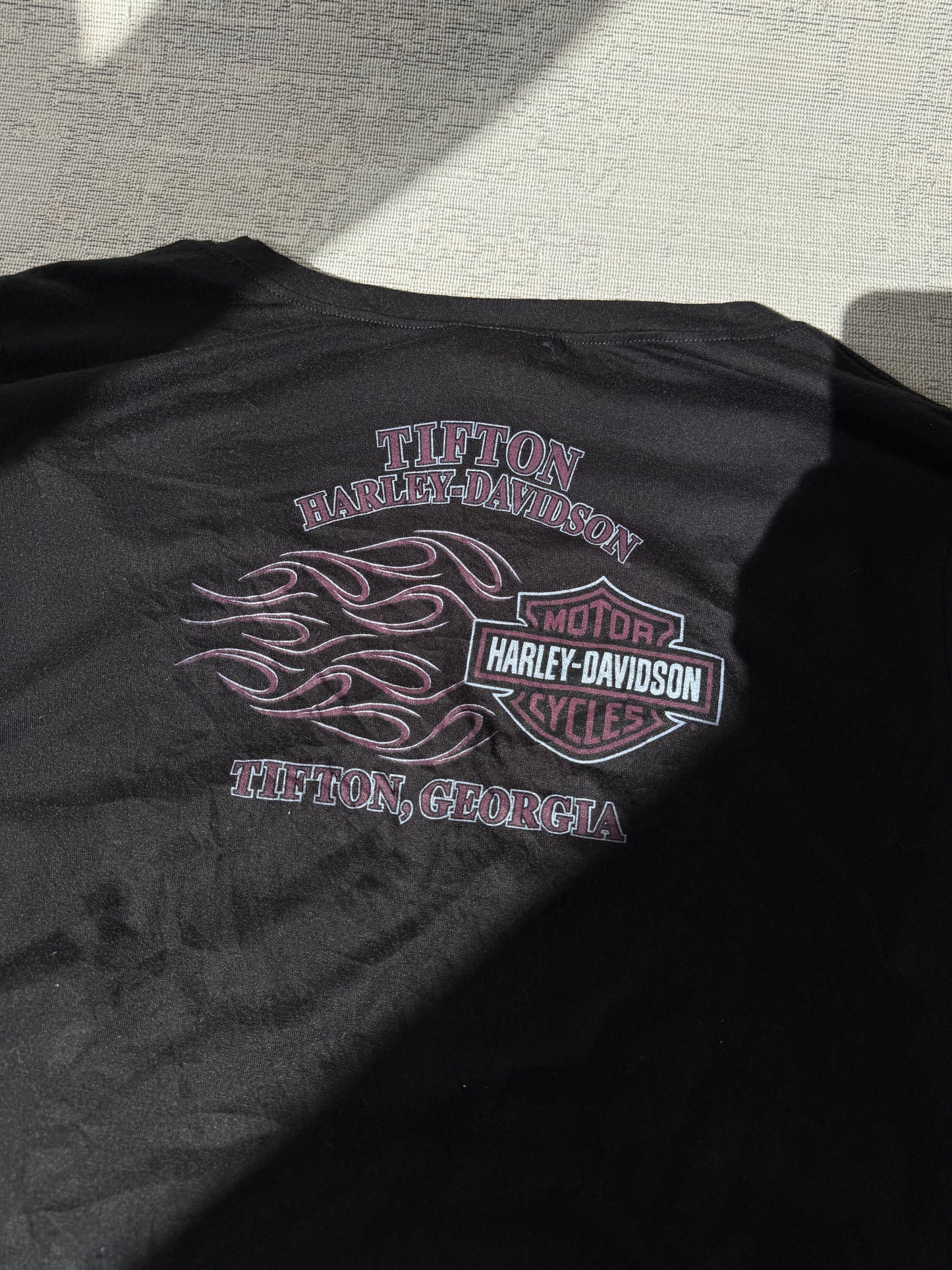 Harley-Davidson Tifton Georgia Flame Graphic Long Sleeve (Women’s L)