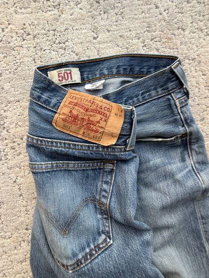 Levi’s 501 Straight Leg Button Fly 90’s Jeans (W36 L34)