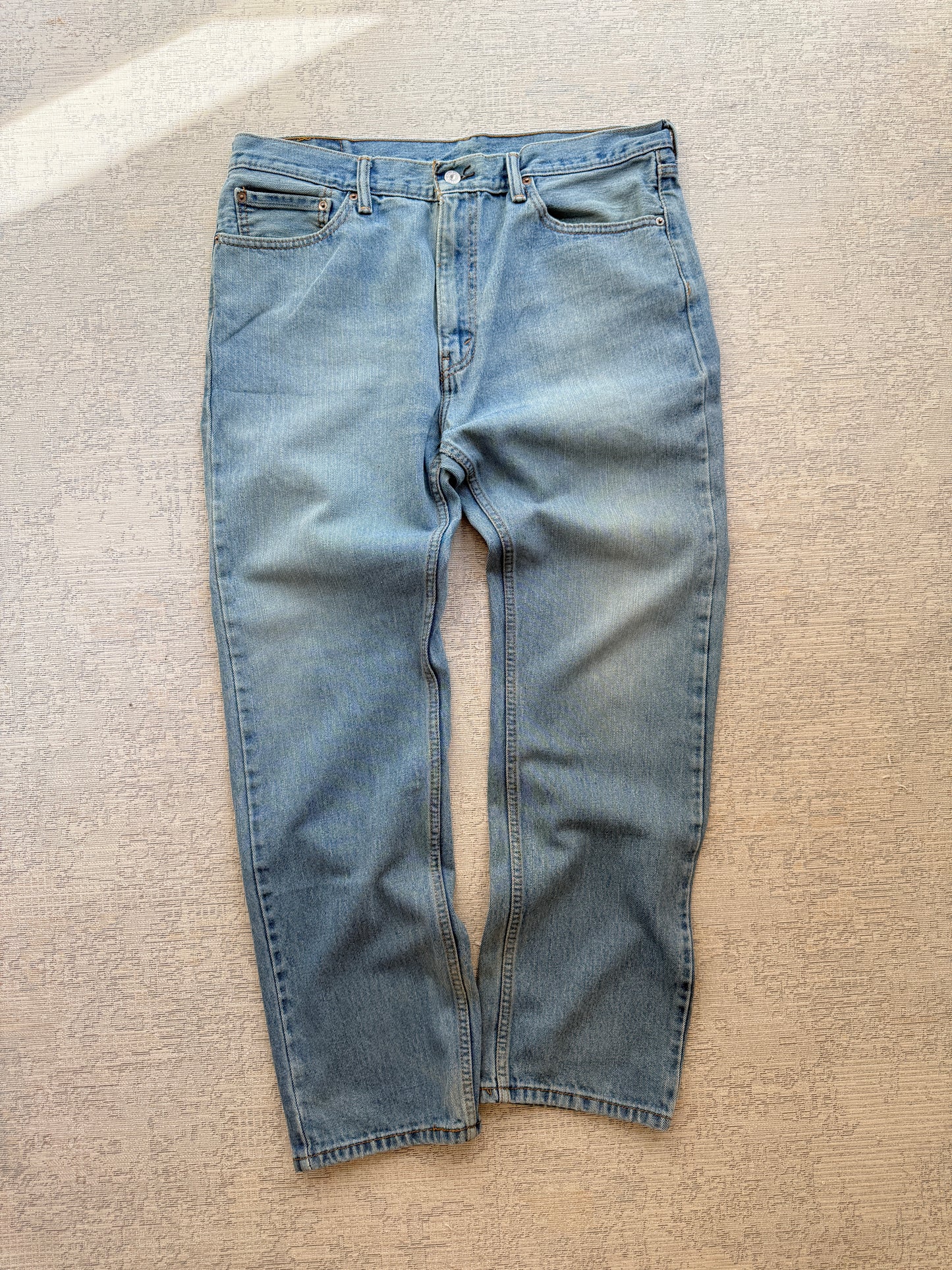 Levi’s 505 Faded Blue Jeans (W36 L32)