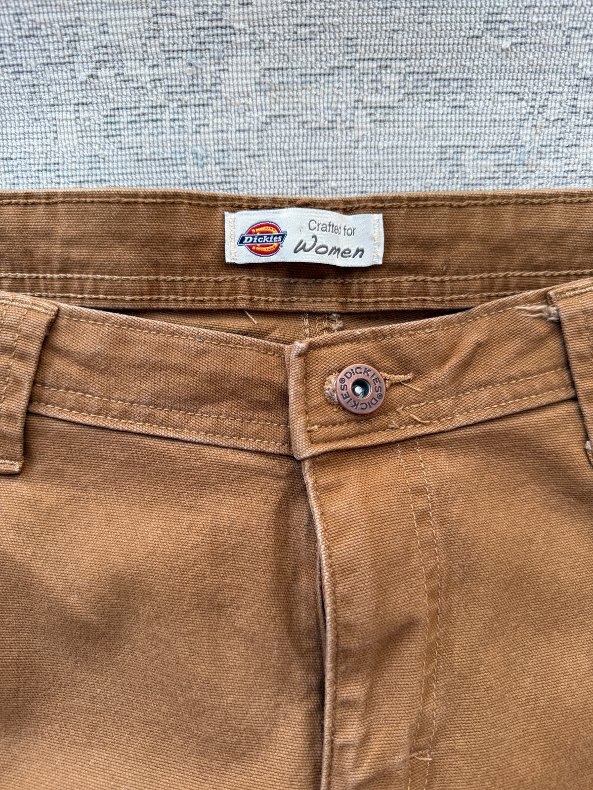 Dickies Women’s Carpenter Work Pants – Brown Duck (W29)