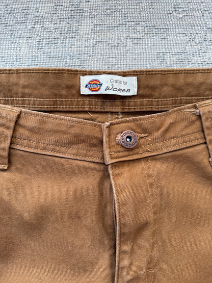 Dickies Women’s Carpenter Work Pants – Brown Duck (W29)