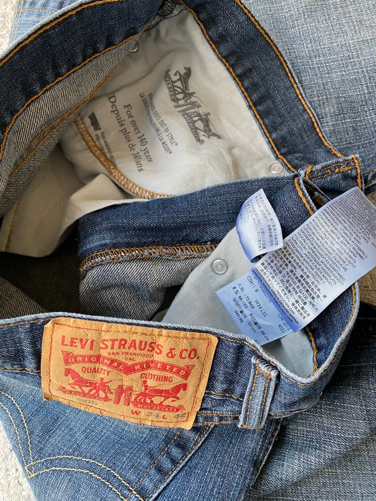 Levi’s 505 Jeans (W34 L32)